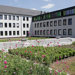 Häuser 1 und 2 am Standort Jena des TLLLR