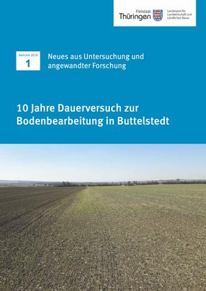 Deckblatt des Berichtes