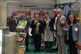 Thüringer Delegation am Stand der Schweizer Sauerkonserven GmbH
