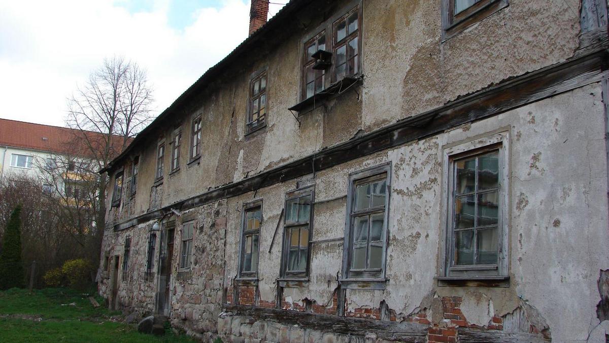 verfallenes Fachwerkhaus