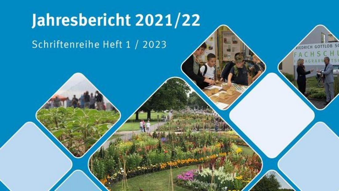 Titelbild des TLLLR Jahresberichtes 2021/22