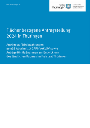 Flächenbezogene Antragstellung in Thüringen