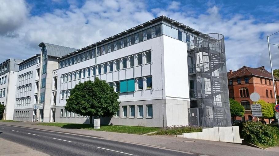 Bürogebäude in Mühlhausen Sitz des AFZ Nordthüringen