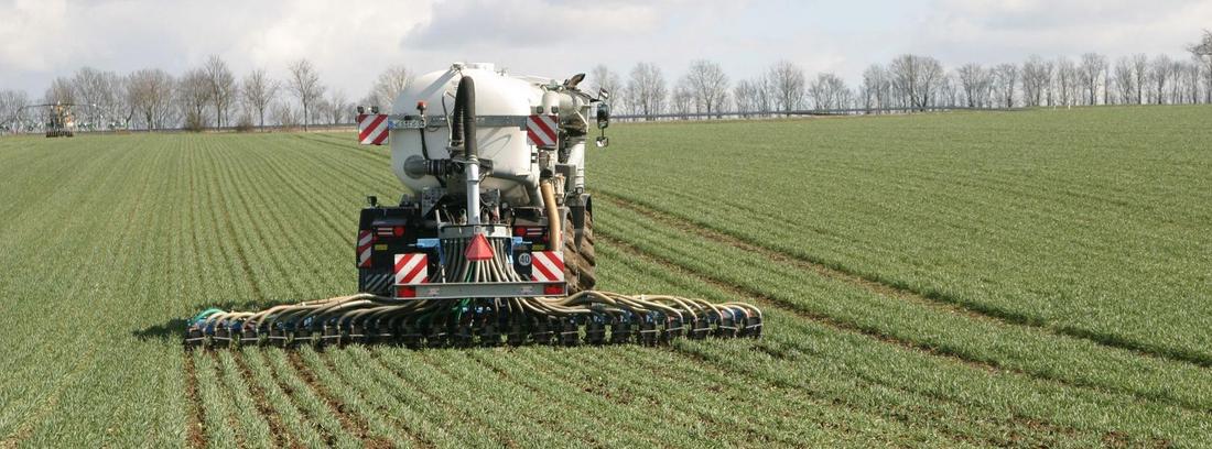 Technik bei organischer Düngung