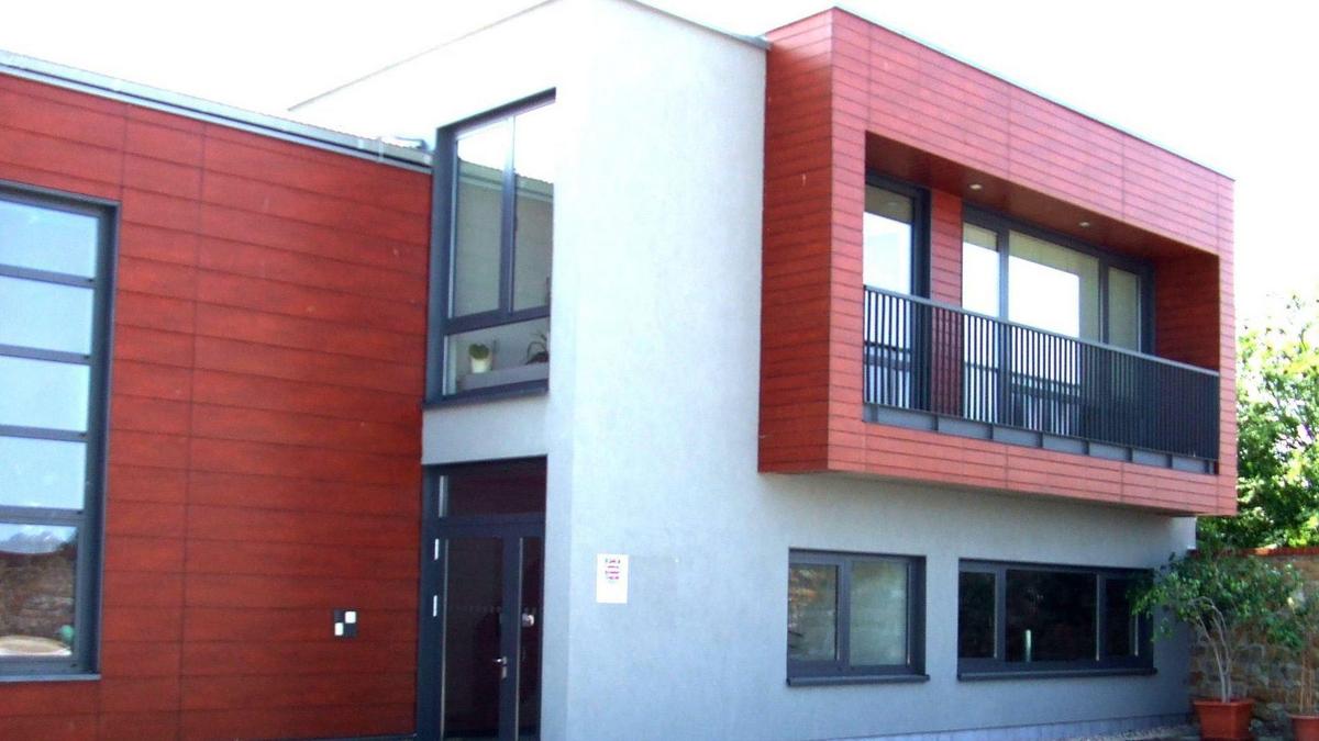 Schul- und Verwaltungsgebäude der Überbetrieblichen Ausbildung in Schwerstedt