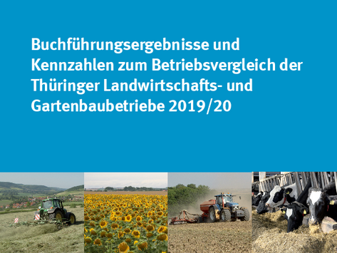 Deckblatt des Berichtes "Kennzahlen zum Betriebsvergleich"