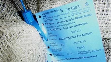 Amtliche Kennzeichnung und Verschließung