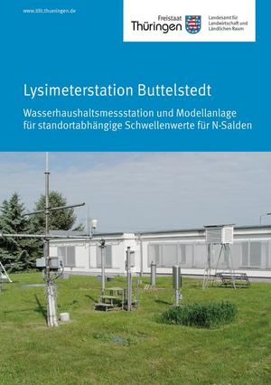 Faltblatt Lysimeterstation Buttelstedt