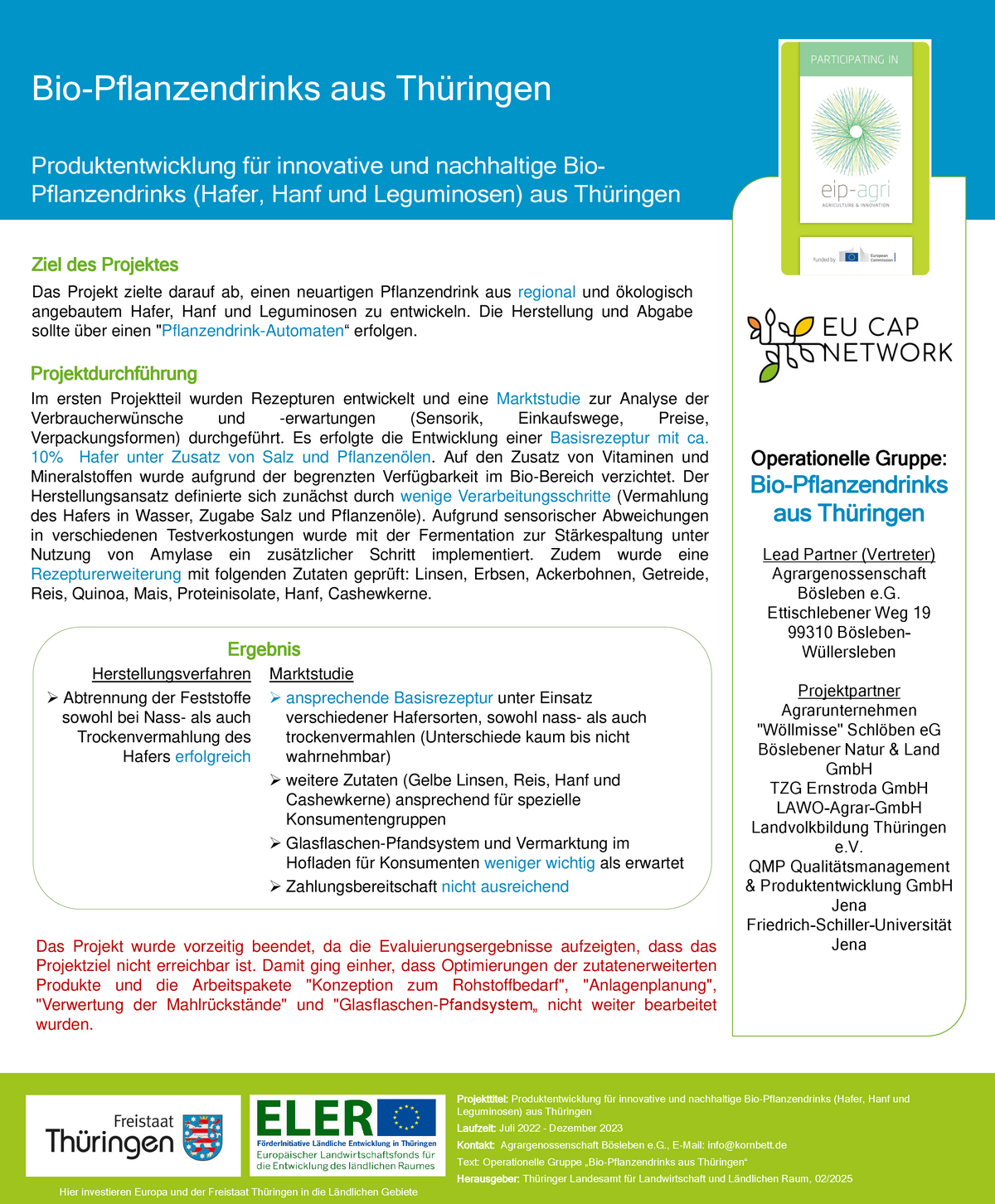 Poster LFE-Projekt