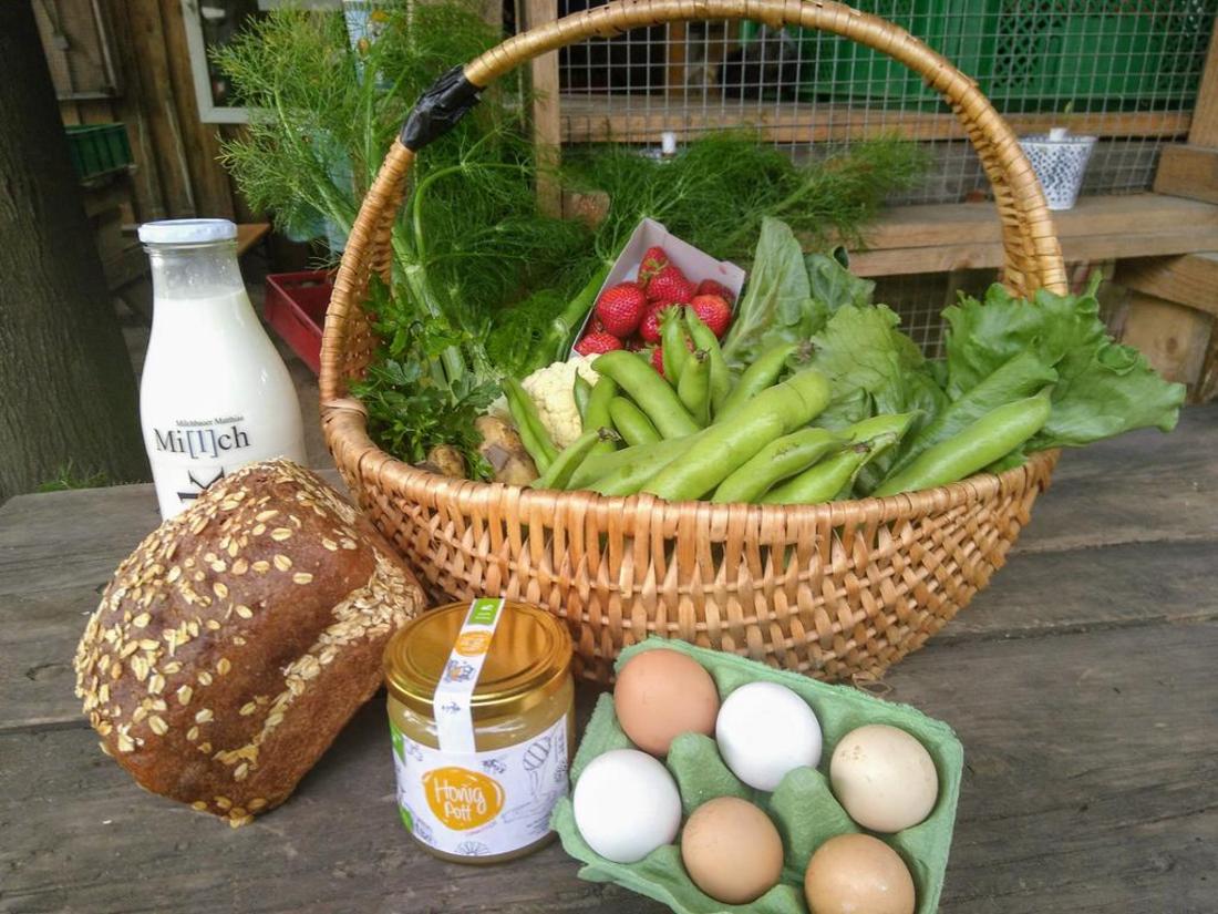 Produkte der solidarischen Landwirtschaft