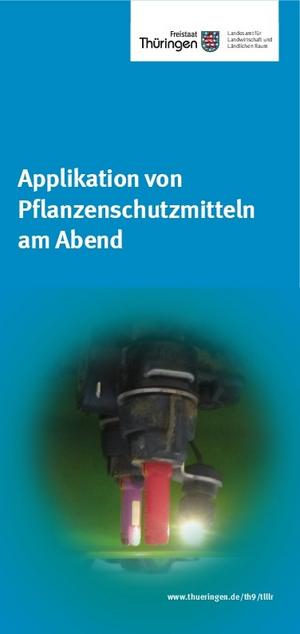 Deckblatt des Merkblatts