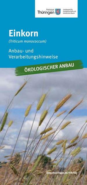 Titelseite Anbautelegramm Einkorn