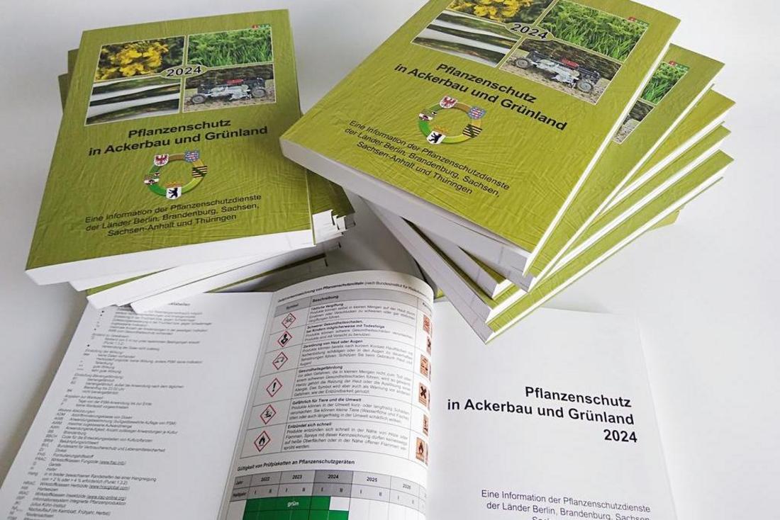 Broschüre "Pflanzenschutz in Ackerbau und Grünland 2024"
