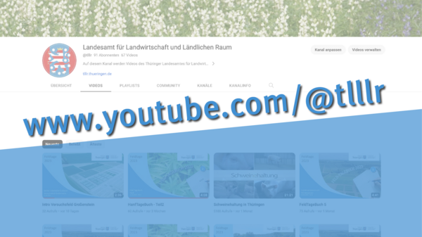 Bildschirmdarstellung YouTube-Kanal