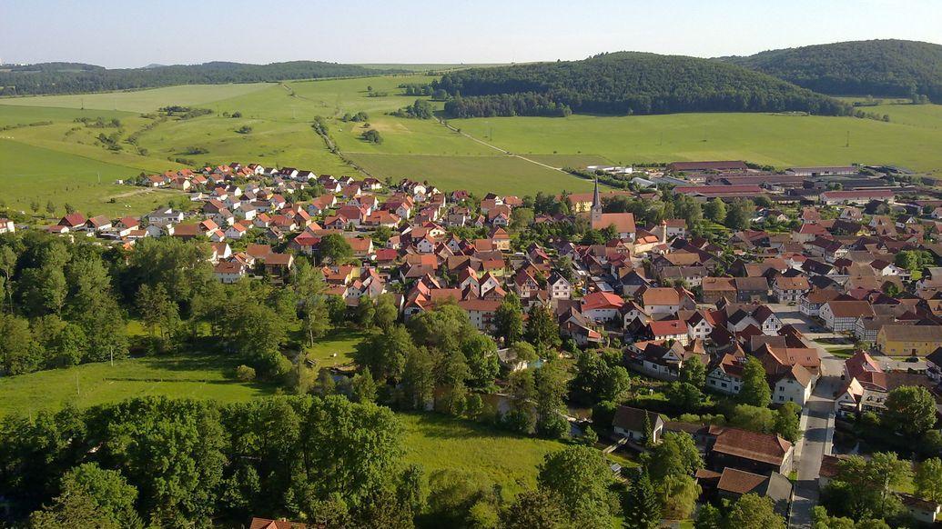 Vachdorf Landschaftsaufnahme