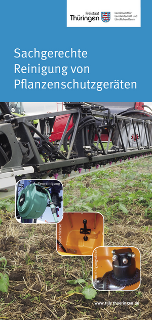Sachgerechte Pflanzenschutzgerätereinigung