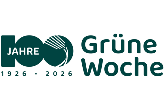Logo der 100. Grünen Woche in Berlin