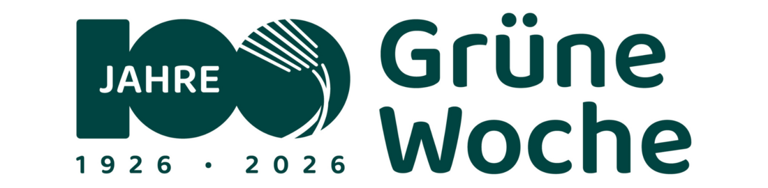 Logo der 100. Grünen Woche in Berlin