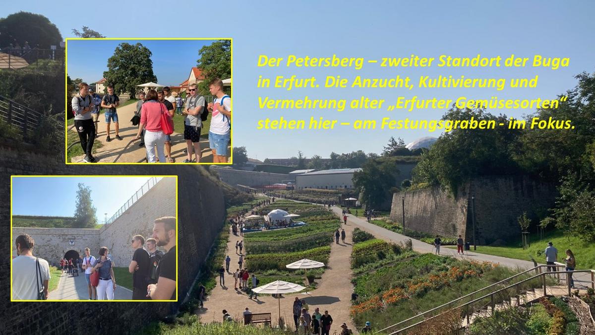 Technikerklasse auf dem Bugastandort Petersberg